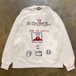 Graphic Long Sleeve Shirt with Car Design